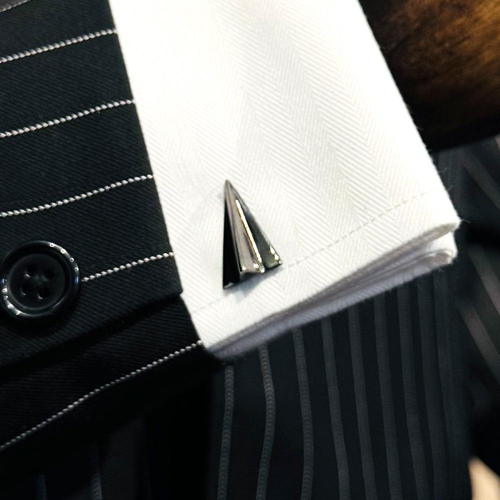 Black Triangle Cufflinks
