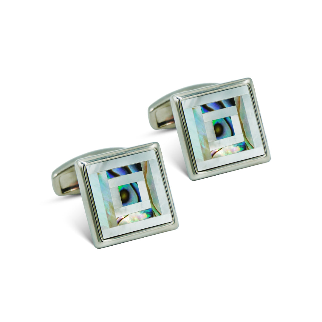 Black Men's Shirt Accessory - Cufflinks