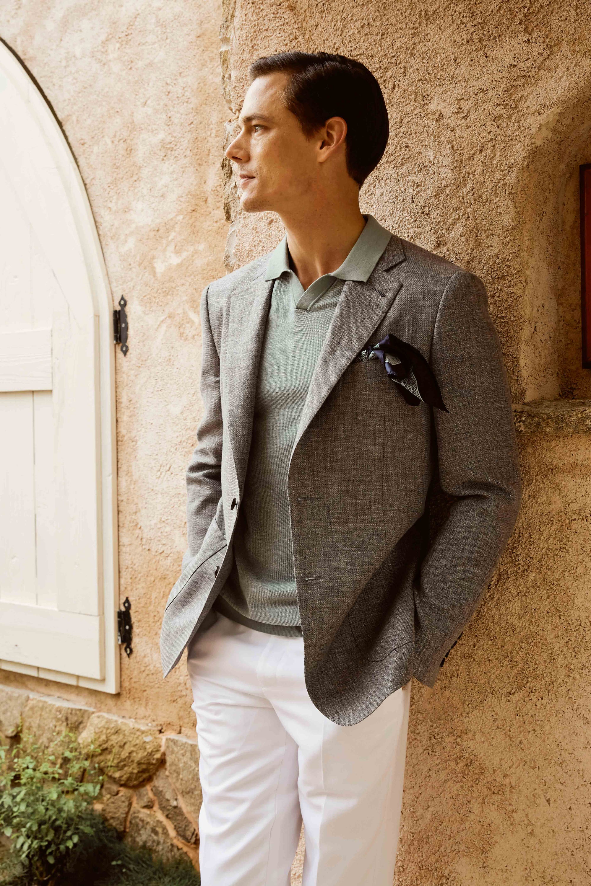 Gray Suit Set