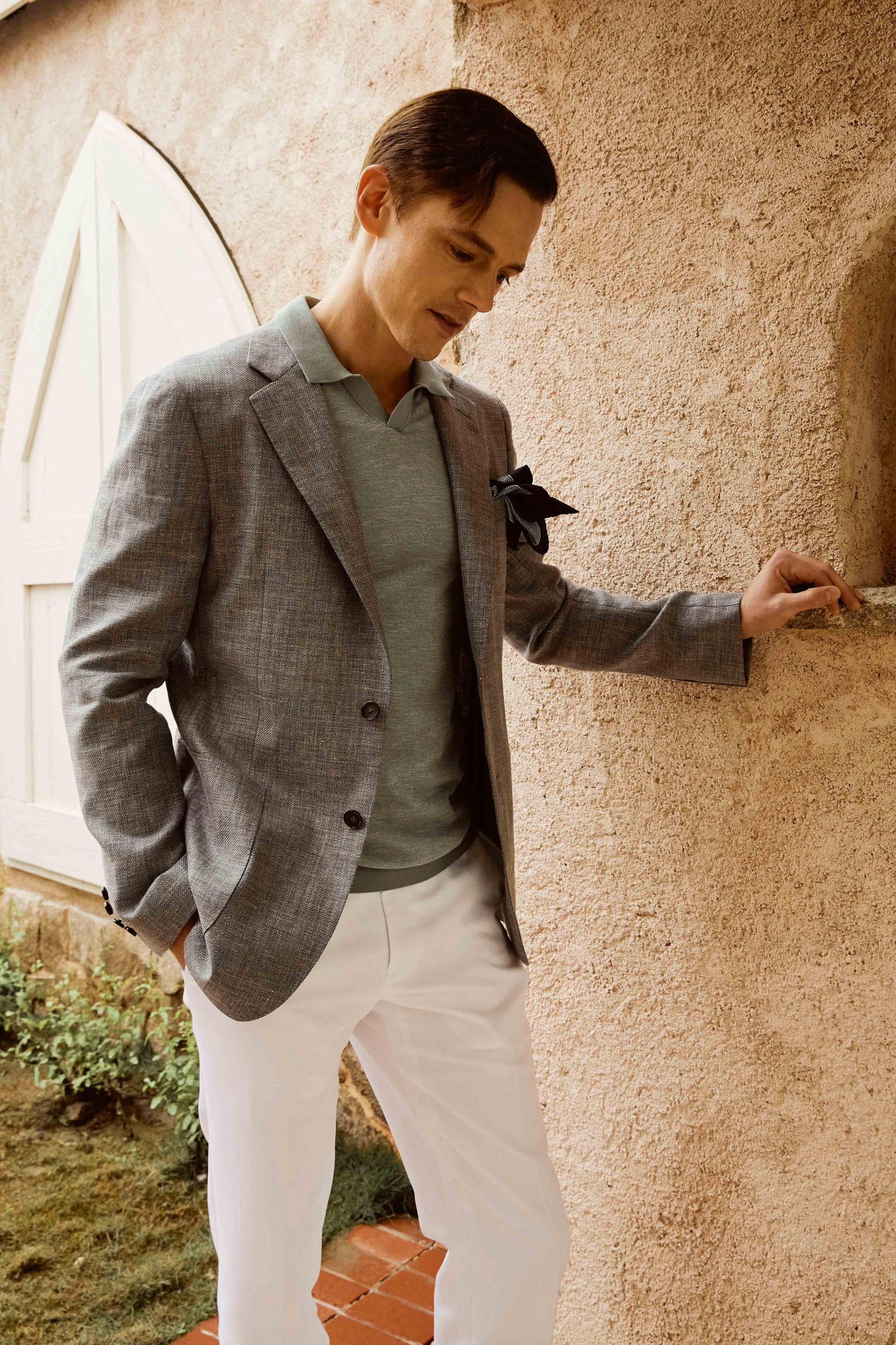 Gray Suit Set