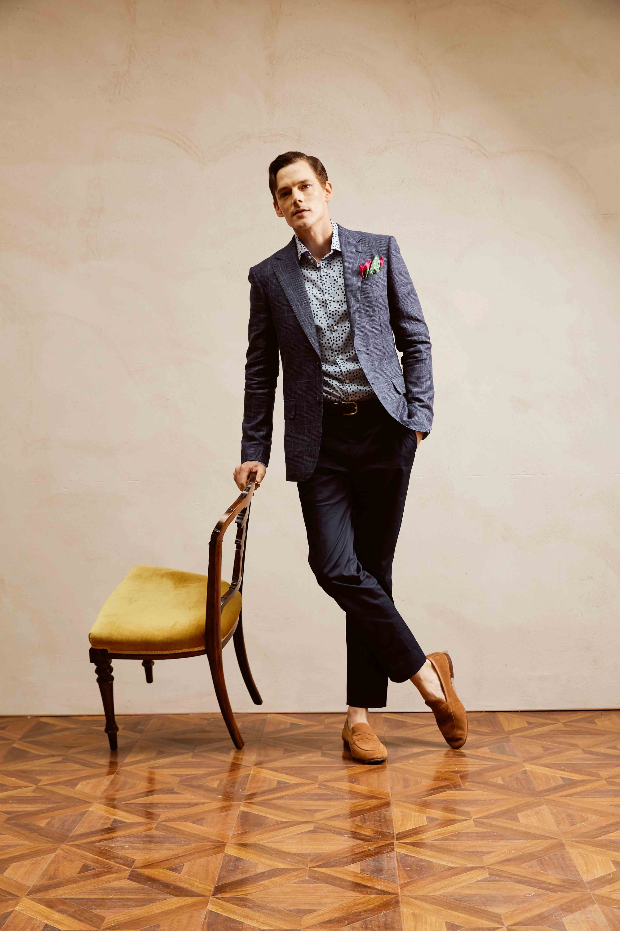 Blue Suit Set