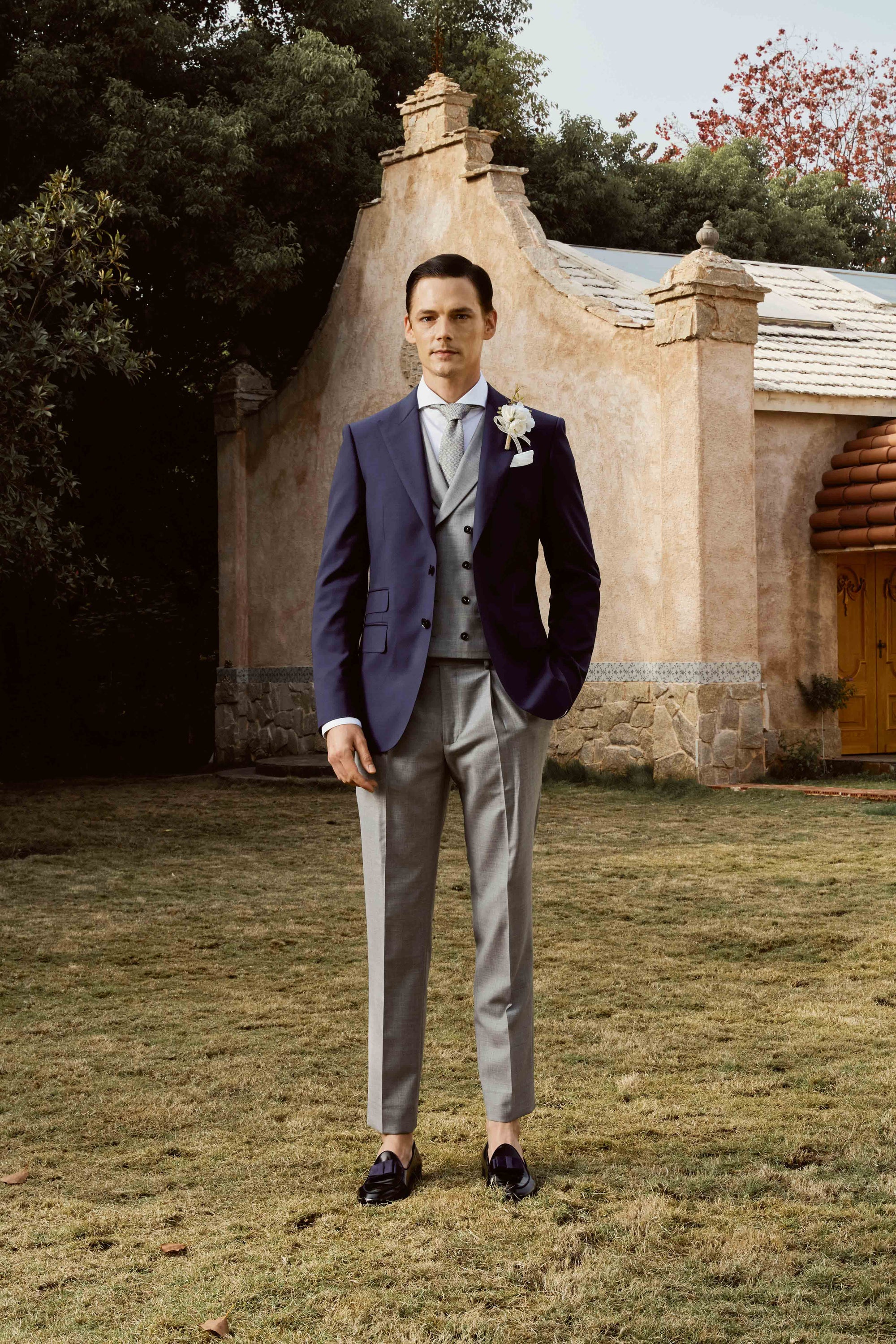 Blue Suit Set