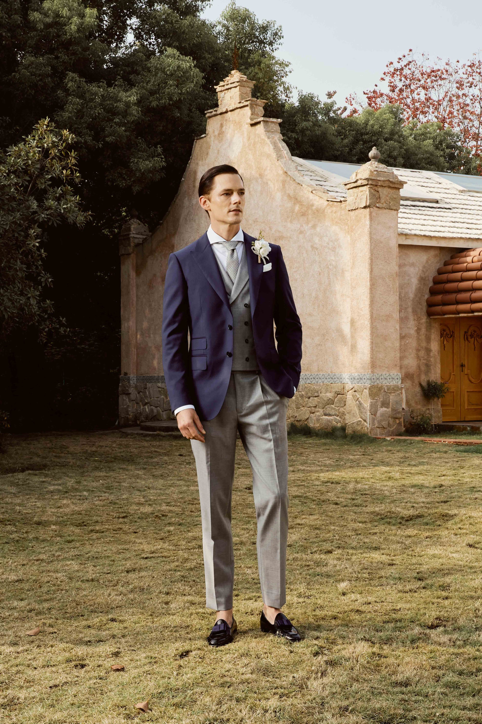 Blue Suit Set