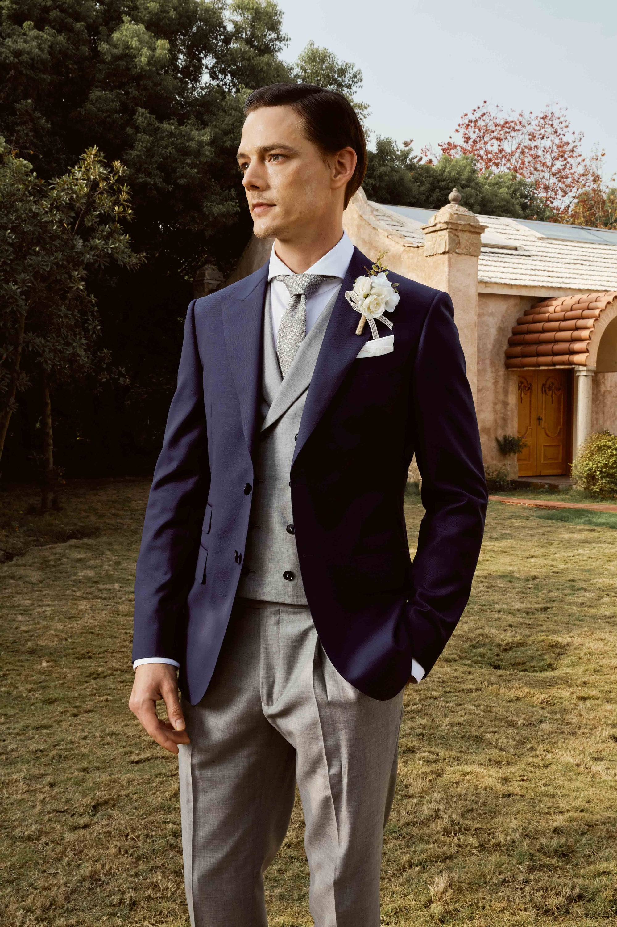 Blue Suit Set