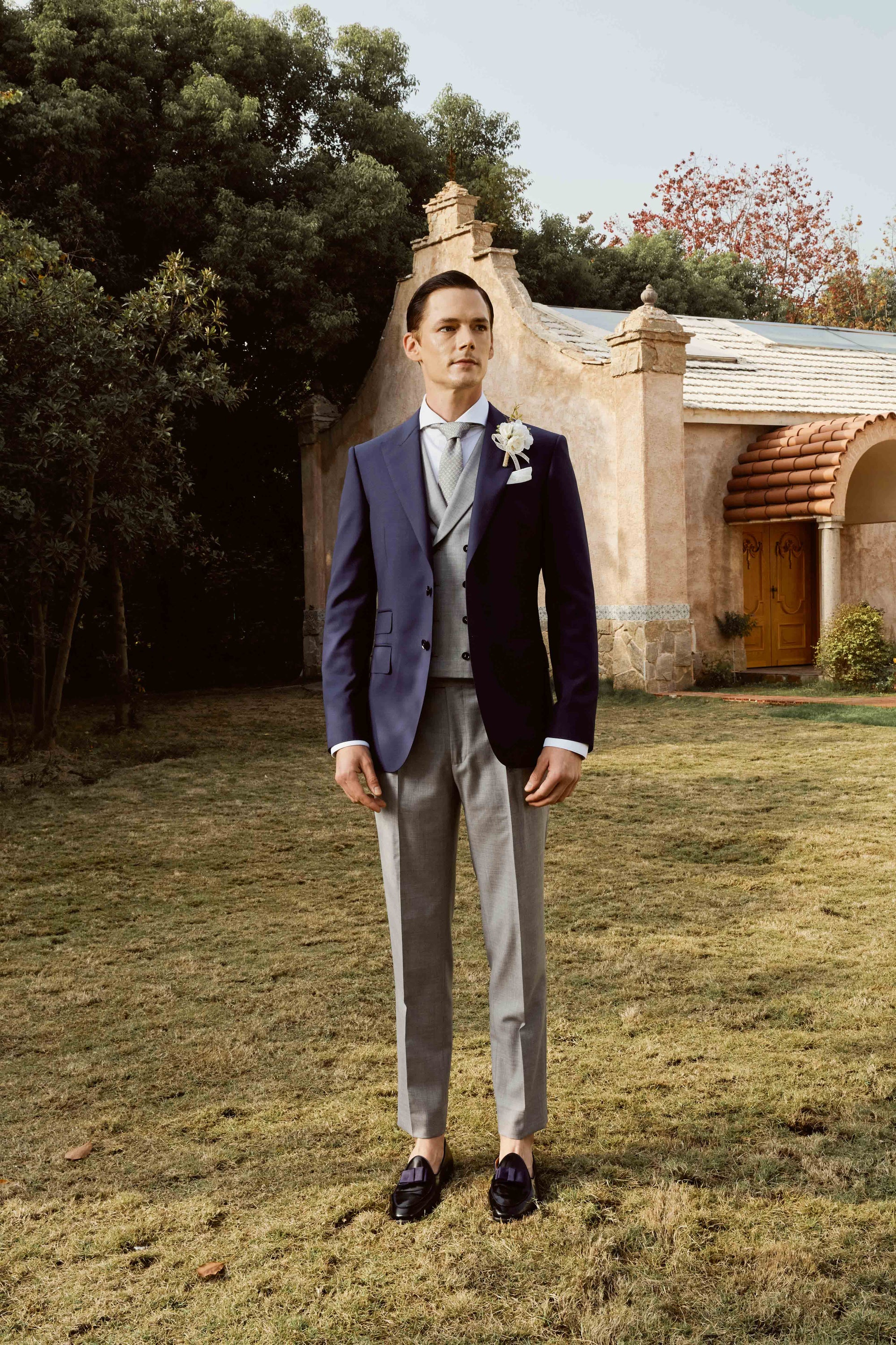 Blue Suit Set