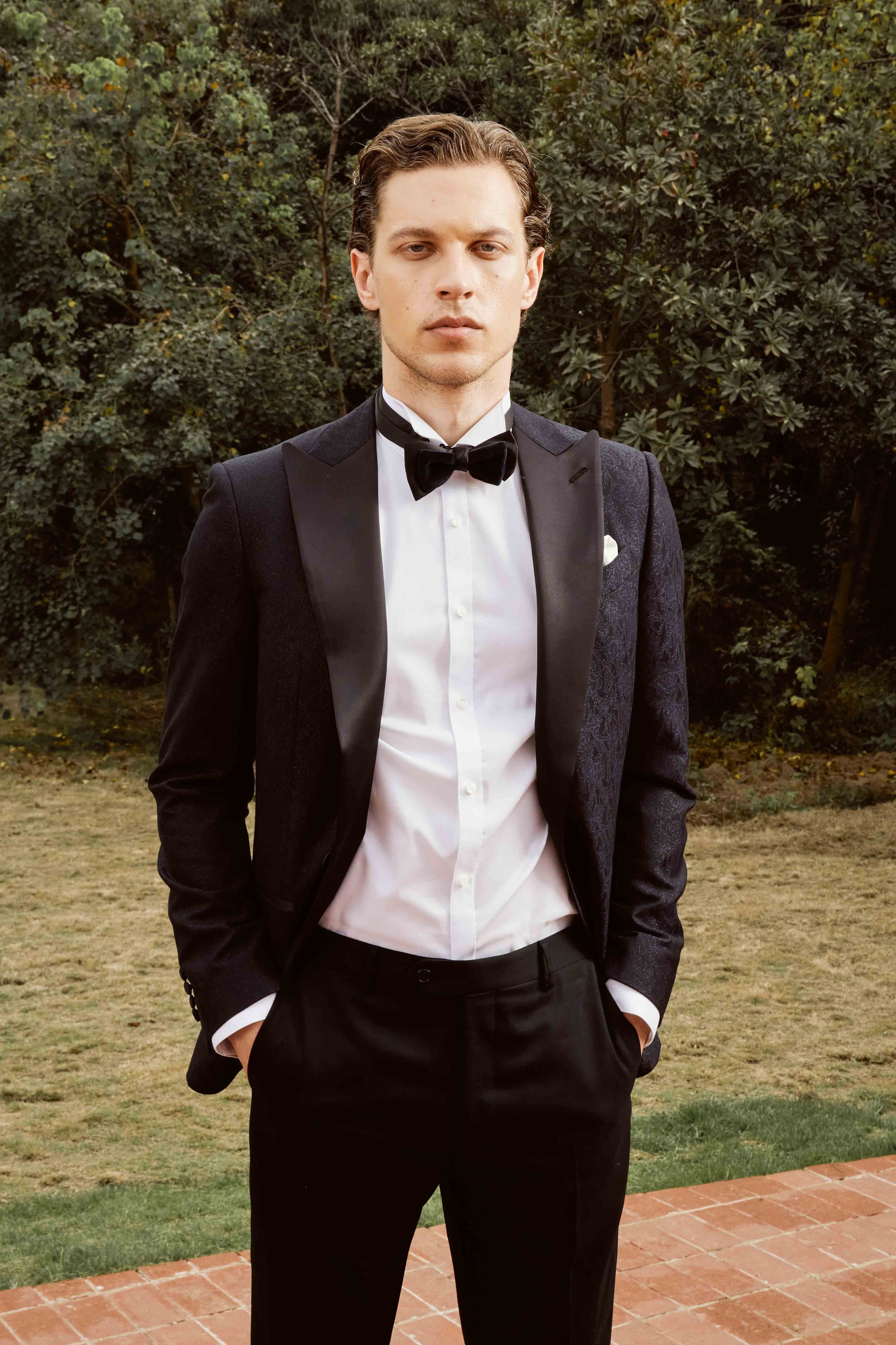 Black Suit Set - Men
