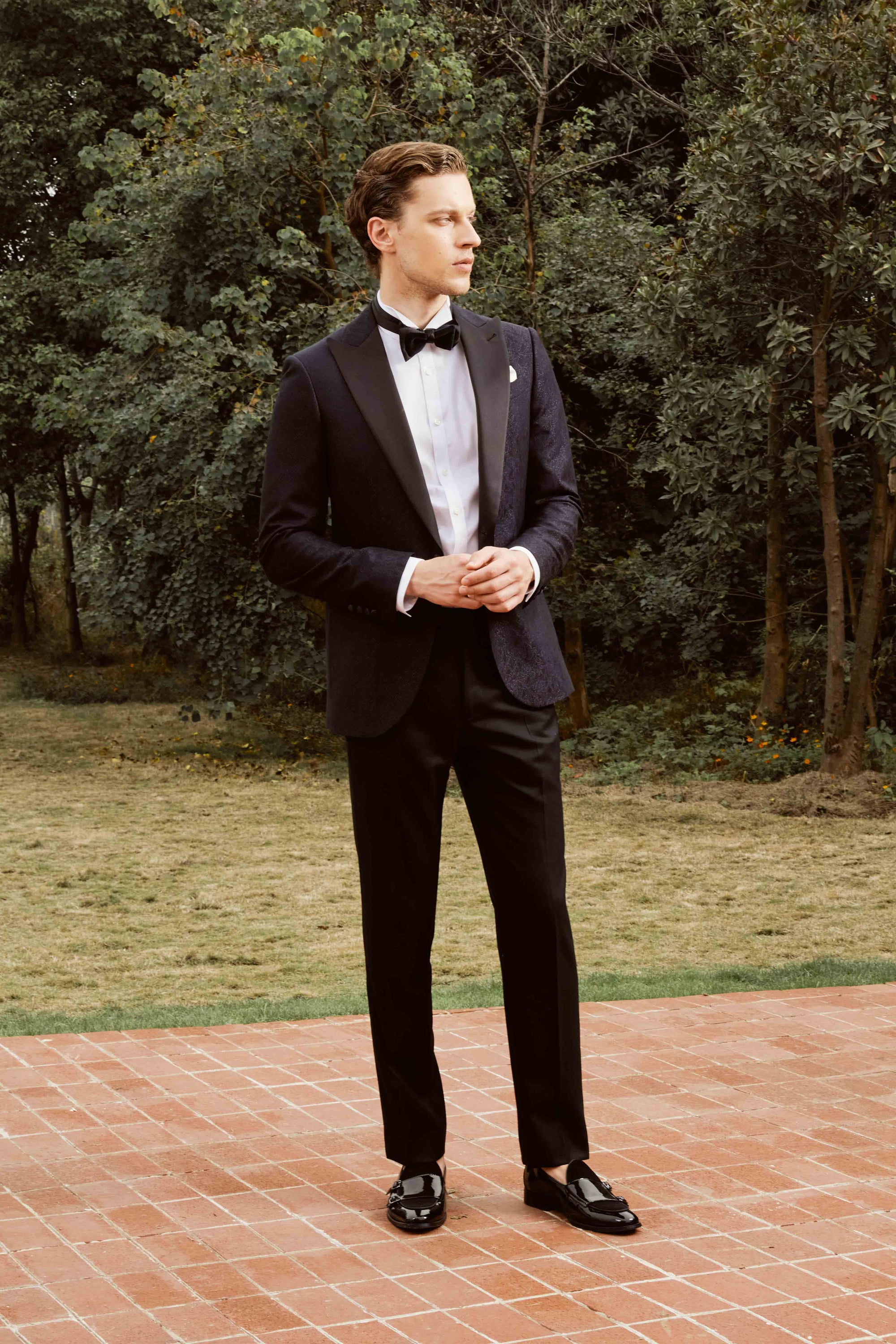 Black Suit Set - Men