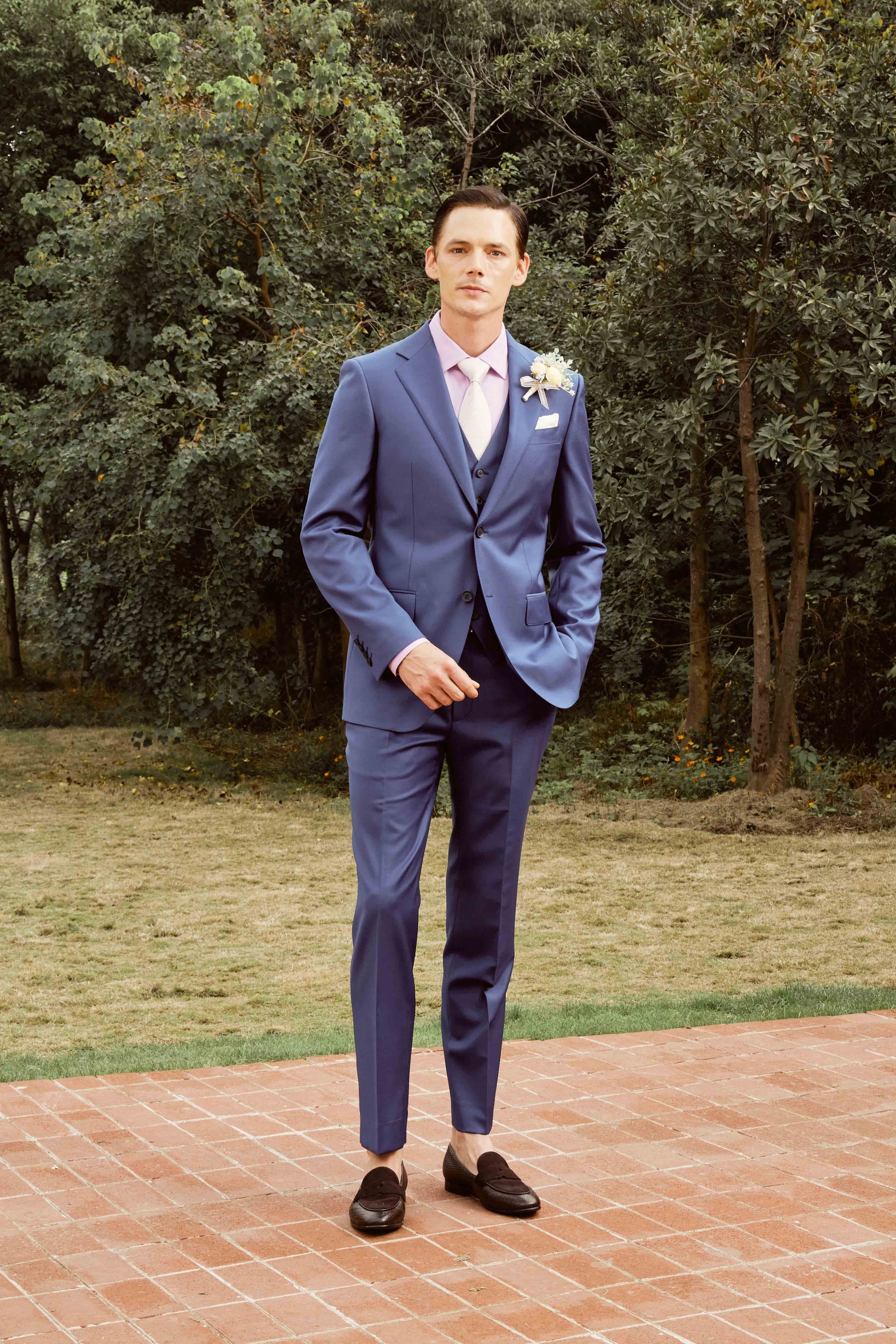 Blue Suit Set