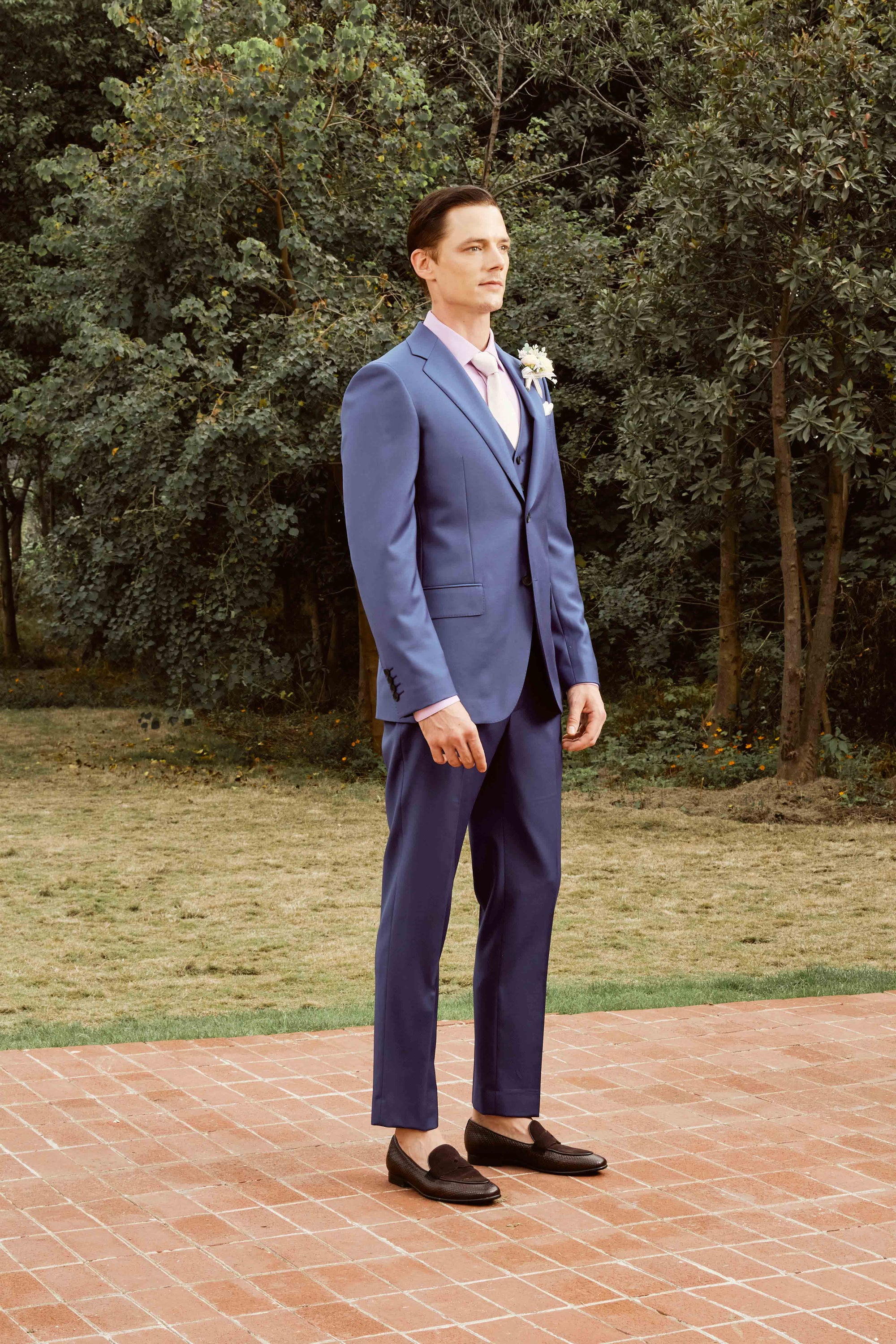 Blue Suit Set