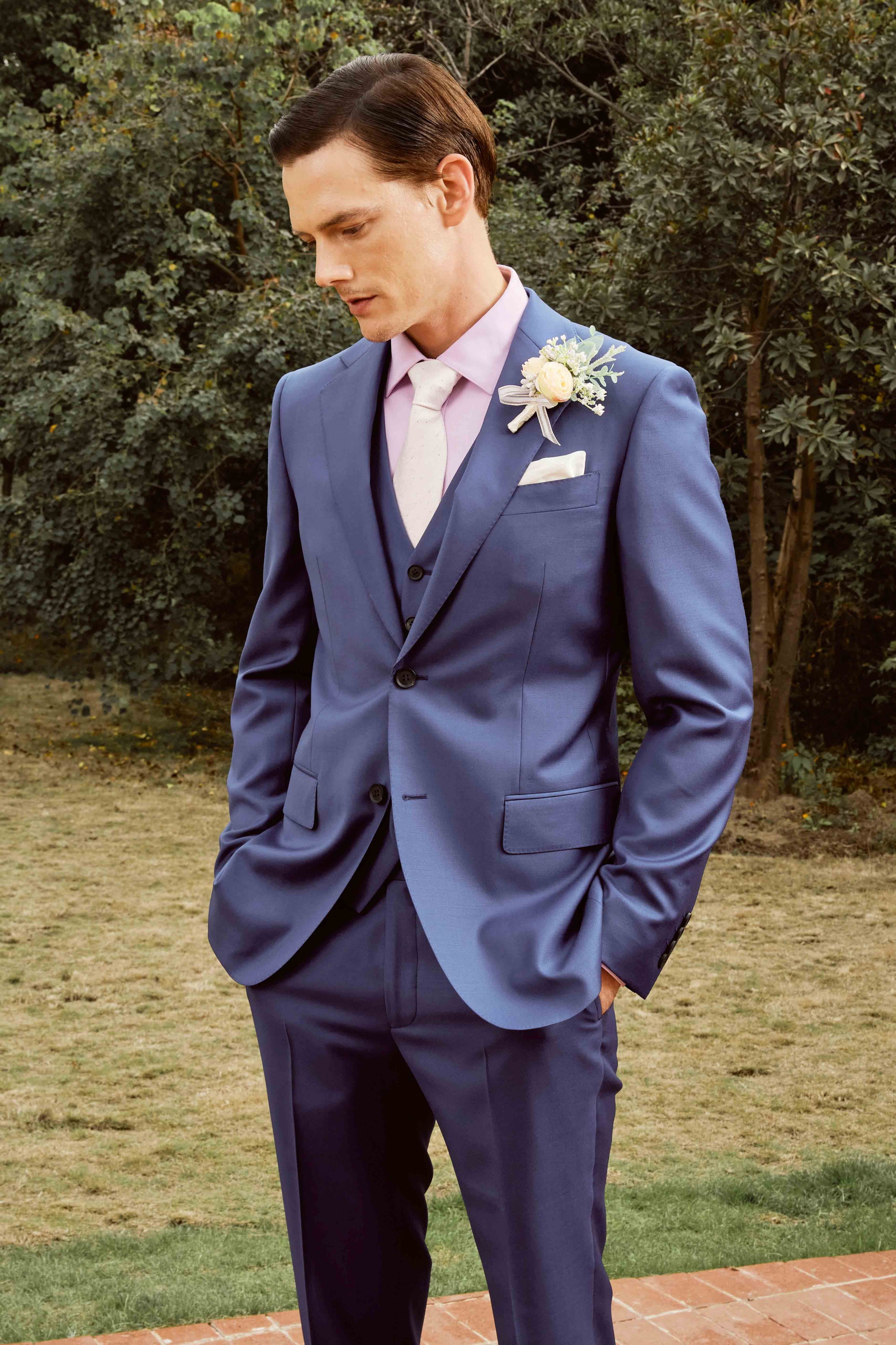 Blue Suit Set