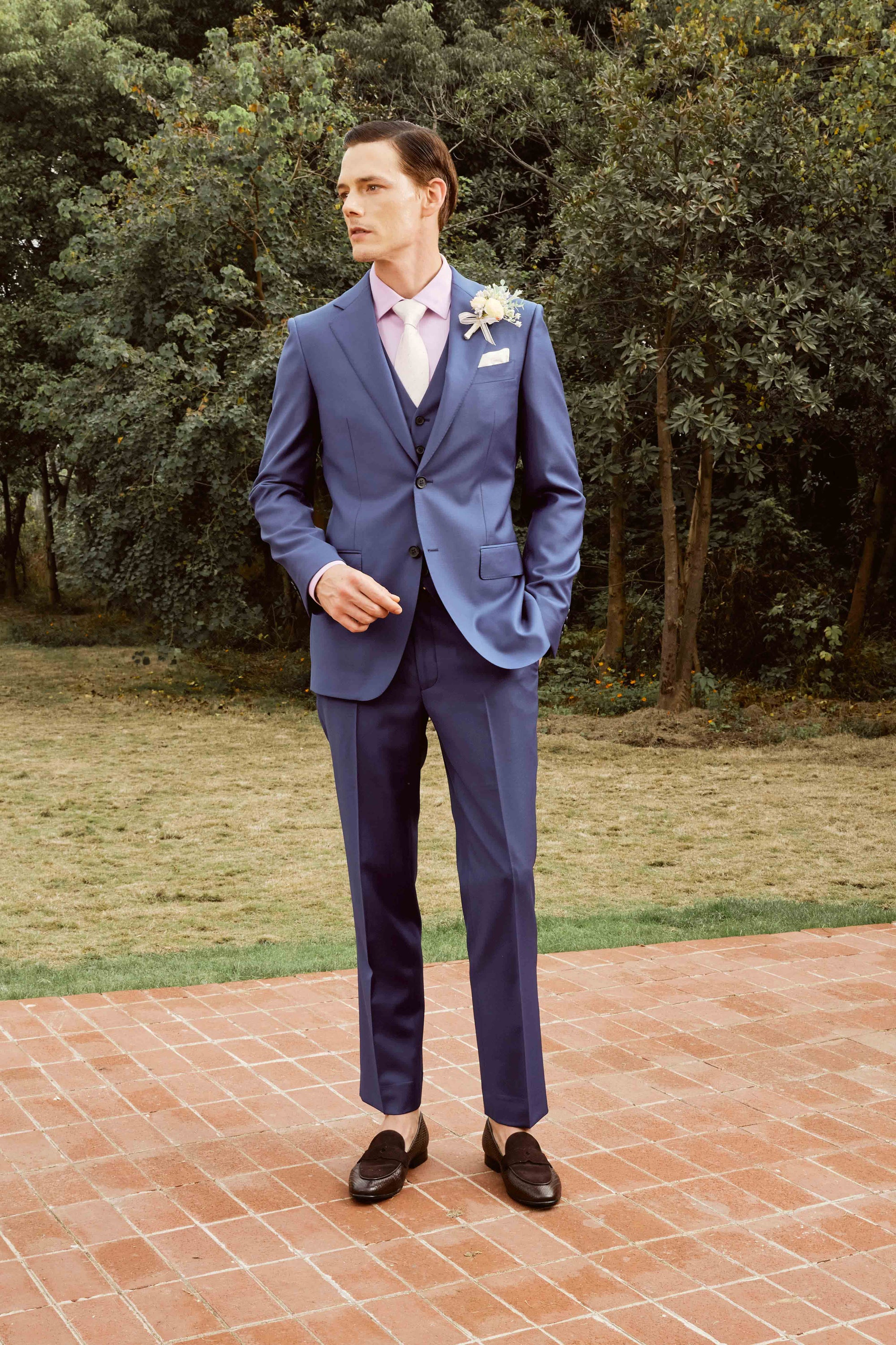 Blue Suit Set
