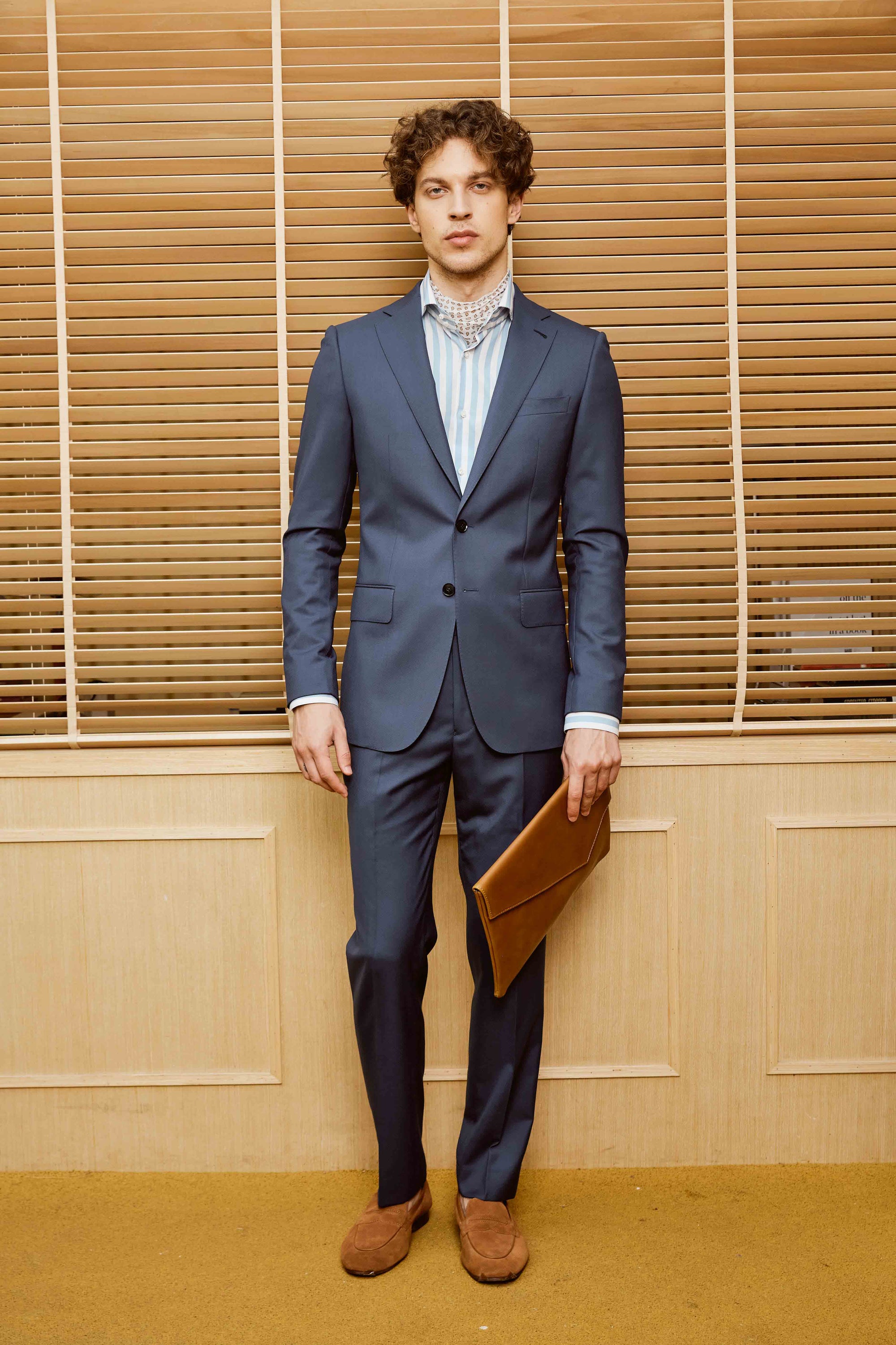 Indigo Blue Suit Set