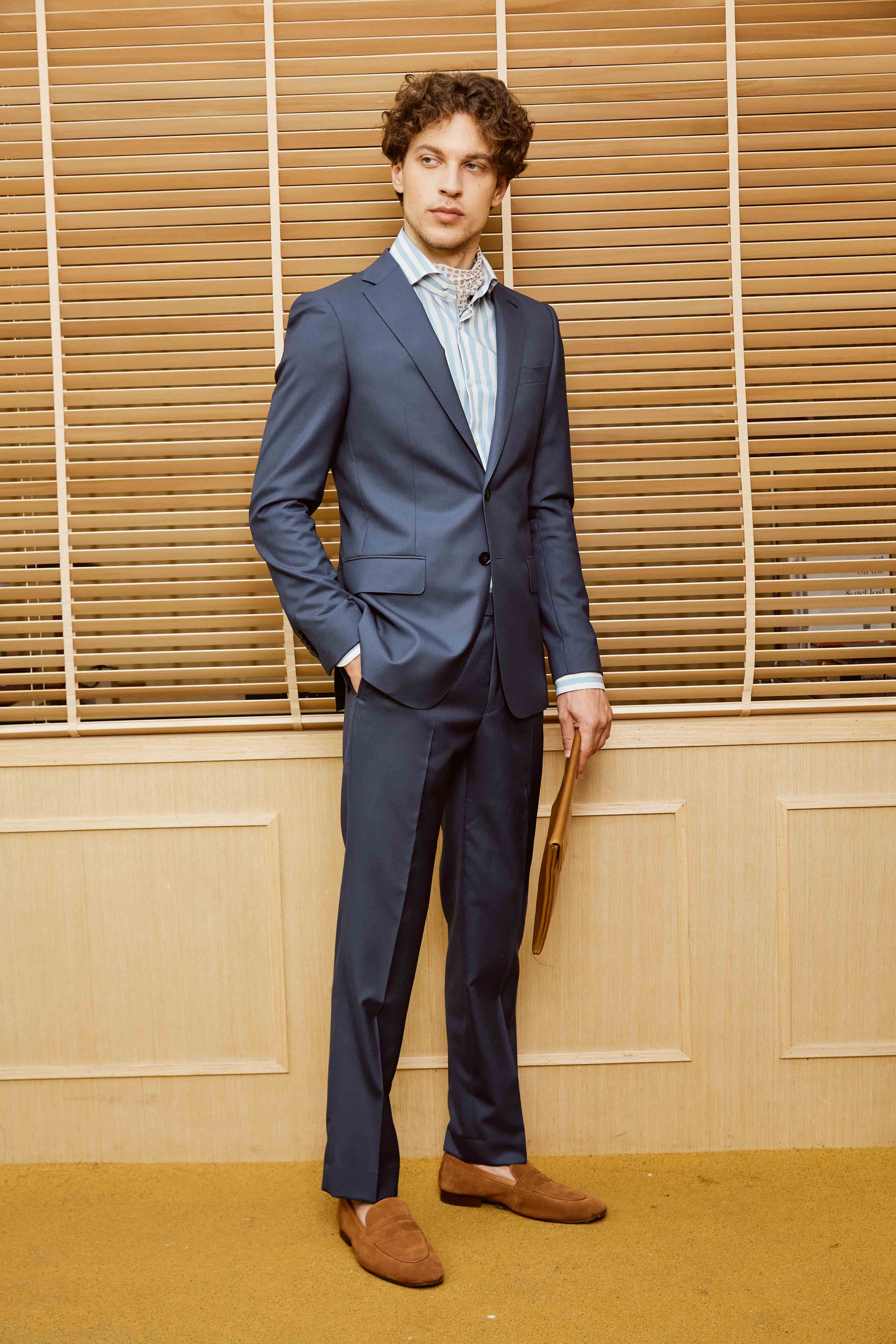 Indigo Blue Suit Set