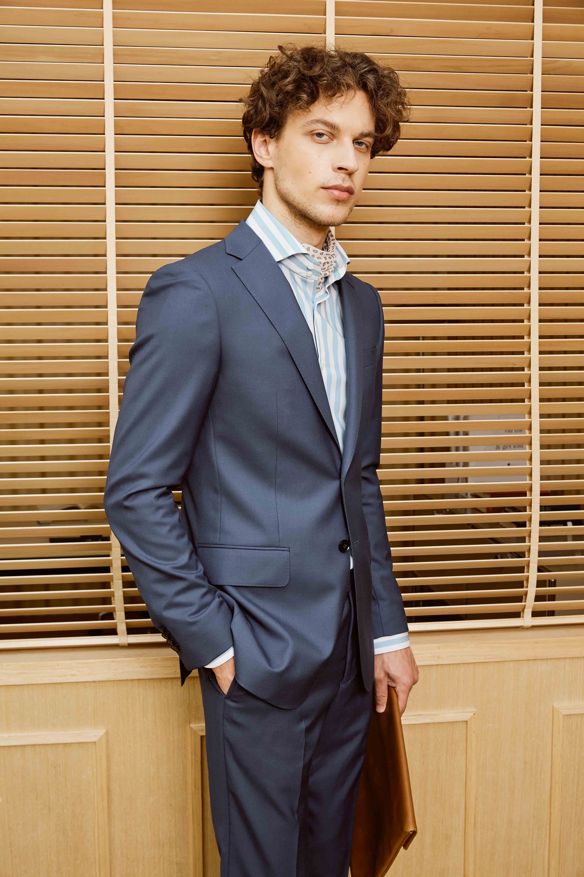 Indigo Blue Suit Set