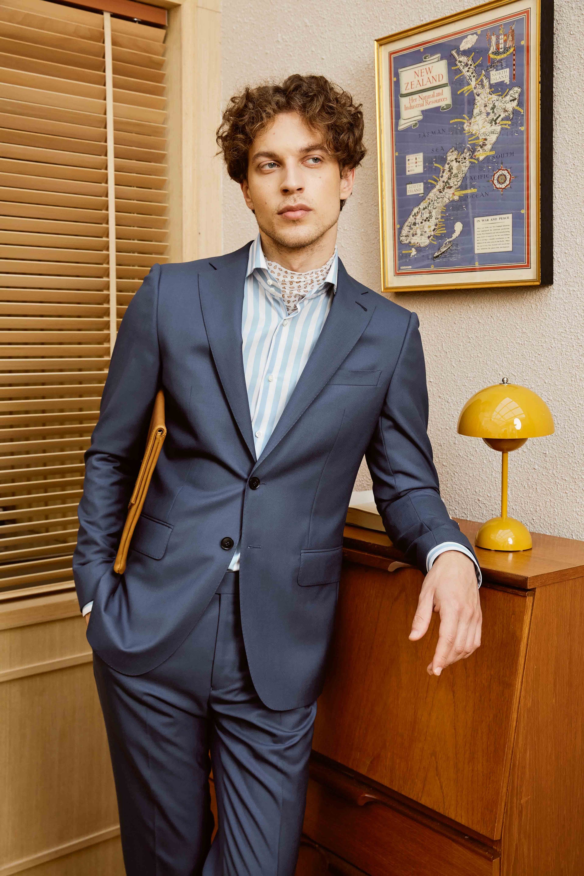 Indigo Blue Suit Set