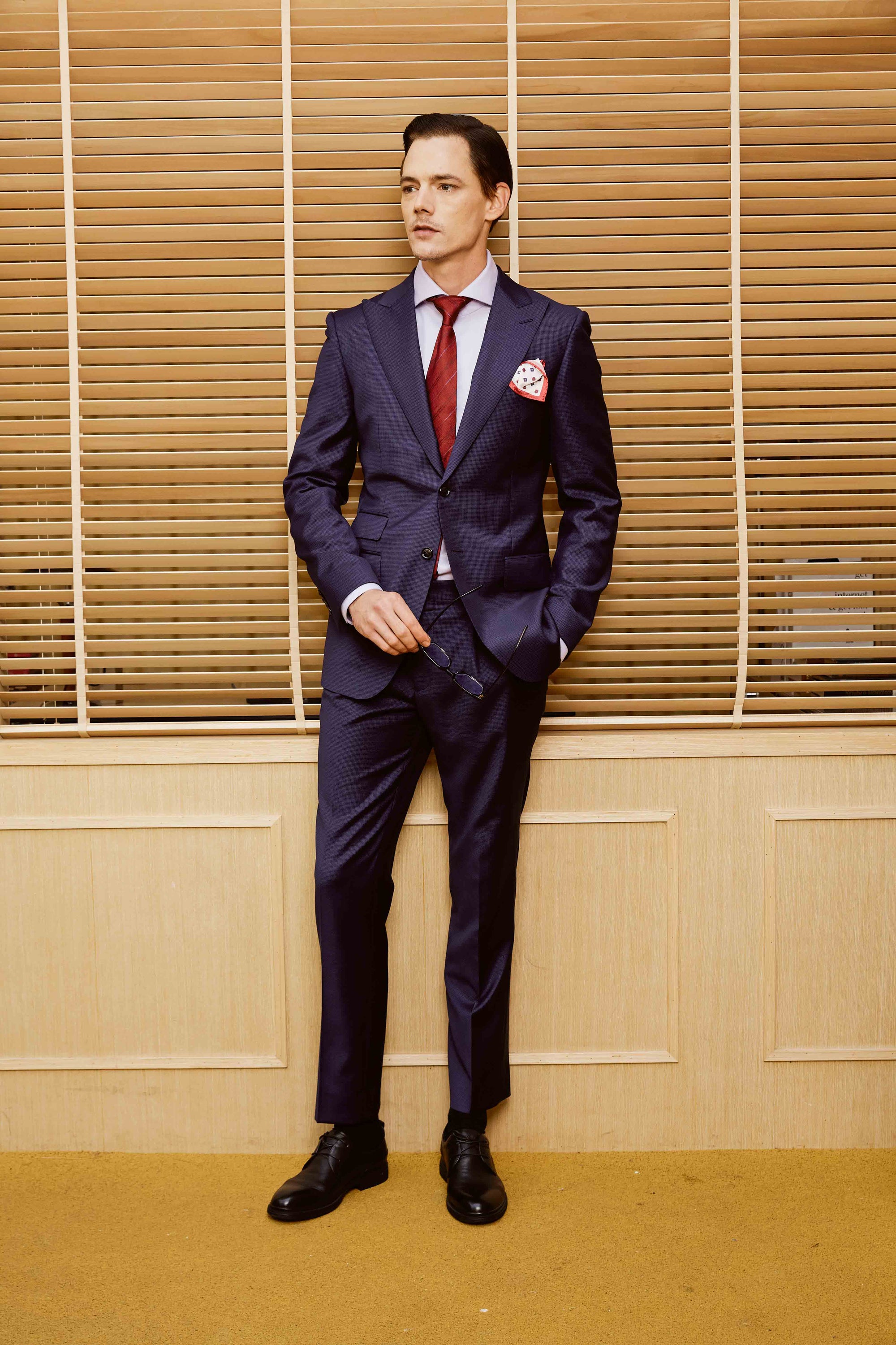Tweed Pattern Suit Set