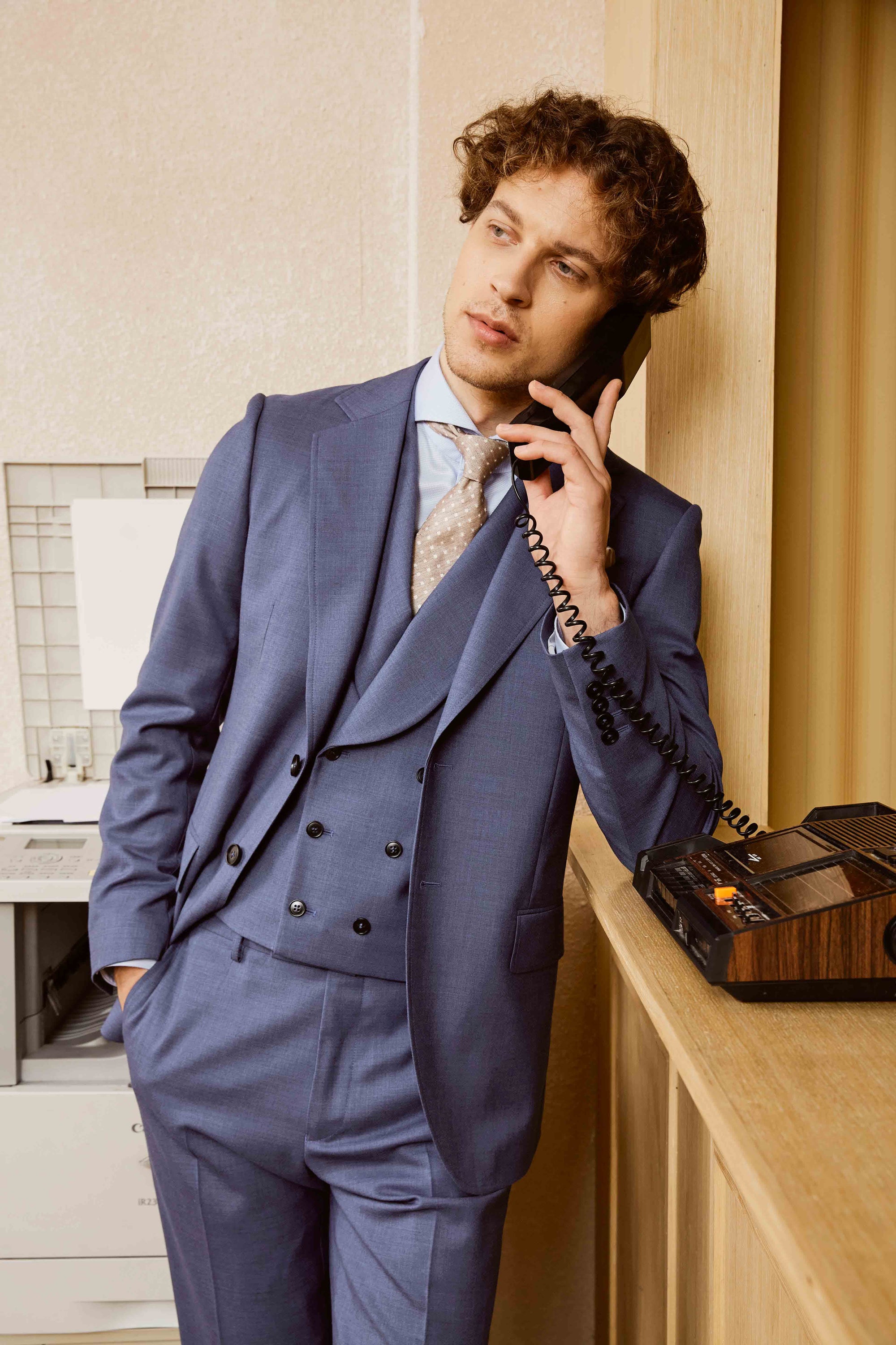 Polynesian Blue Suit Set