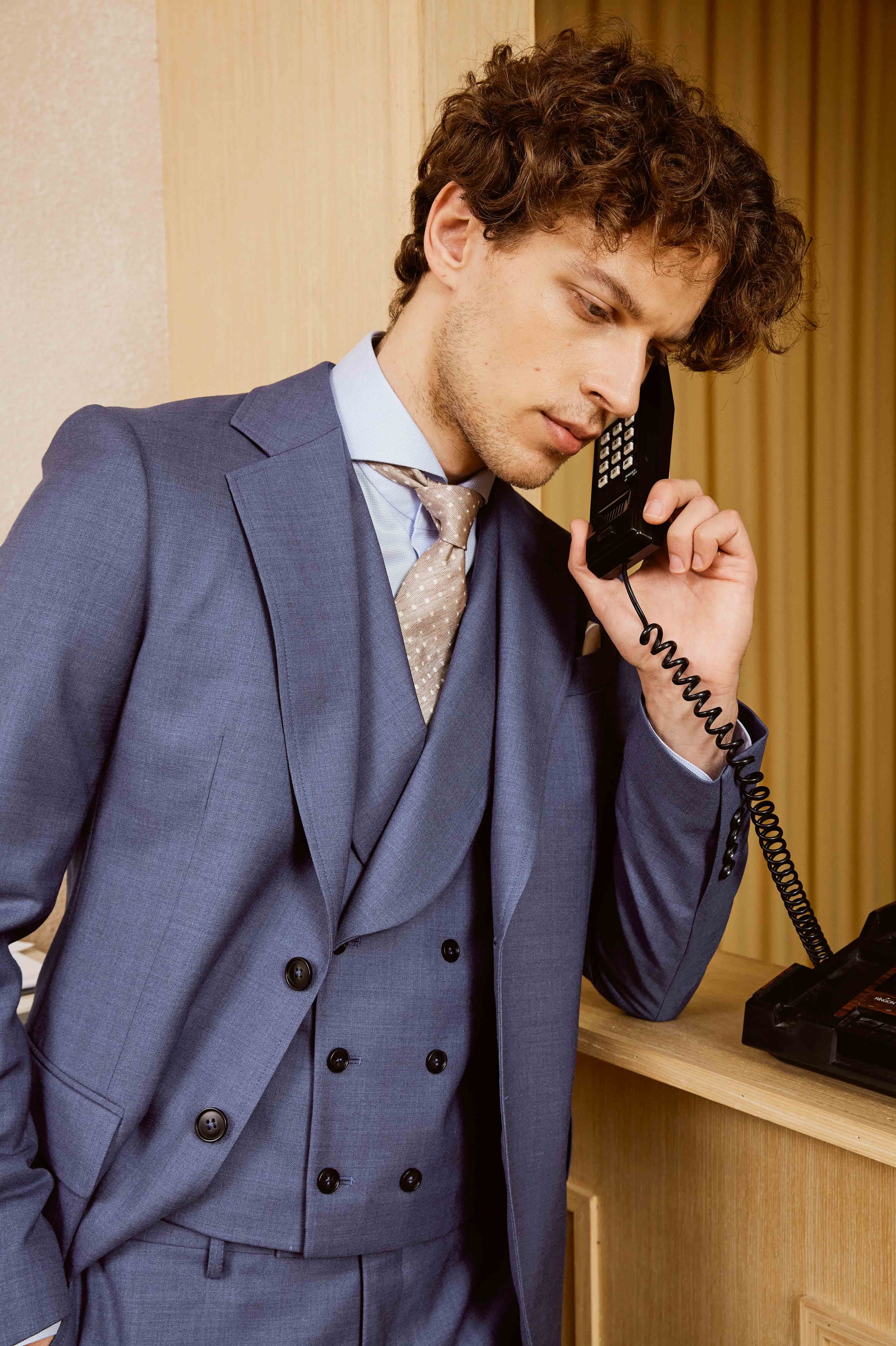 Polynesian Blue Suit Set