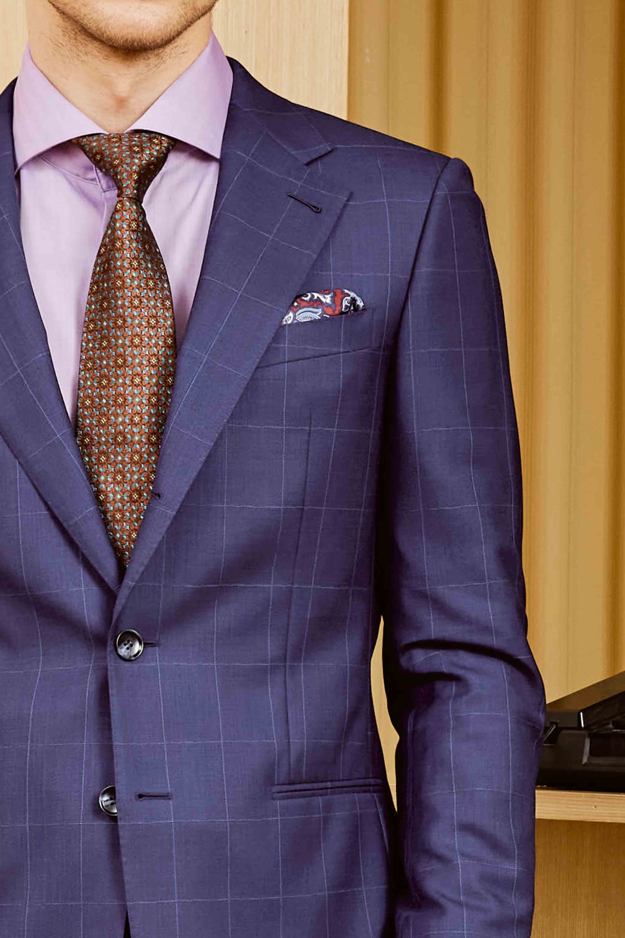 Blue men Suit