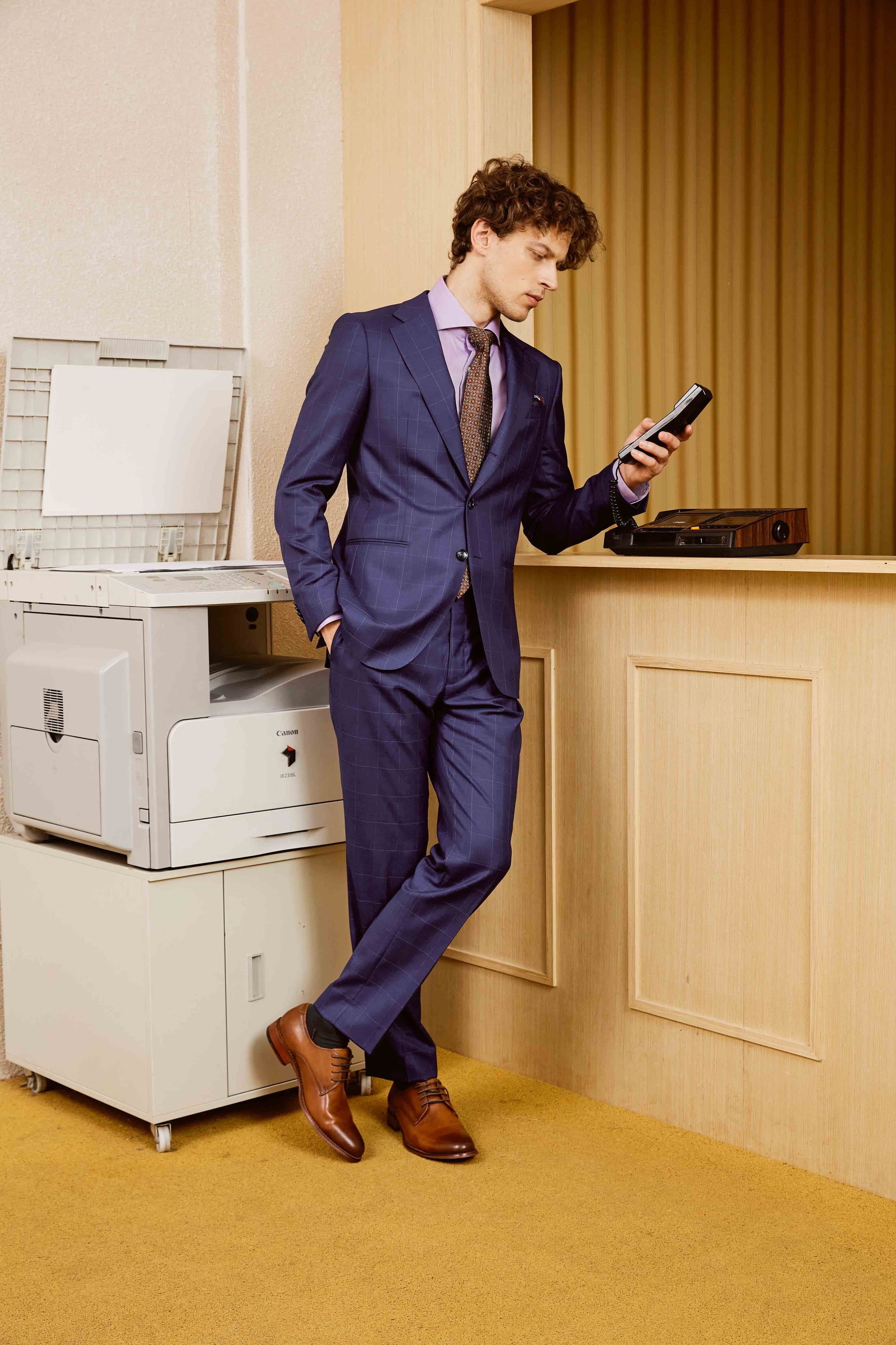 Blue men Suit