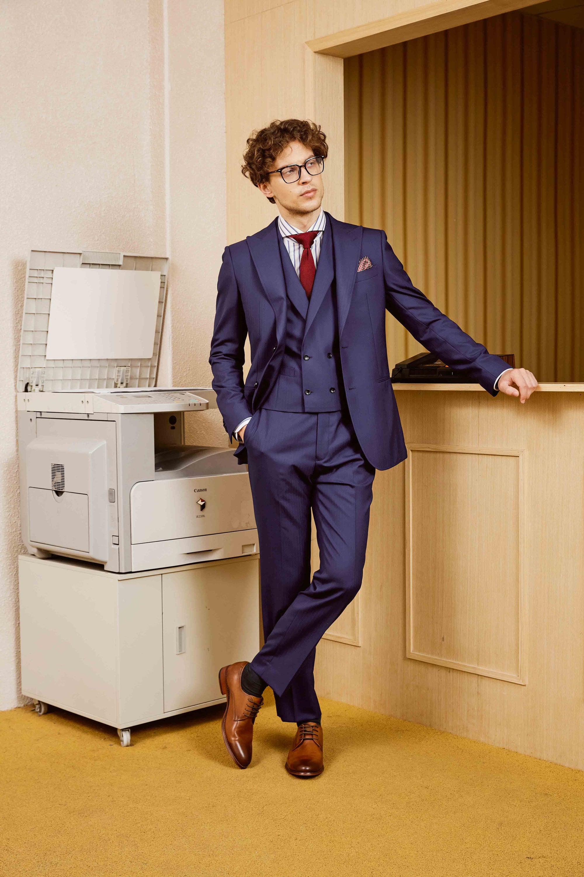 Dark Blue men Suit