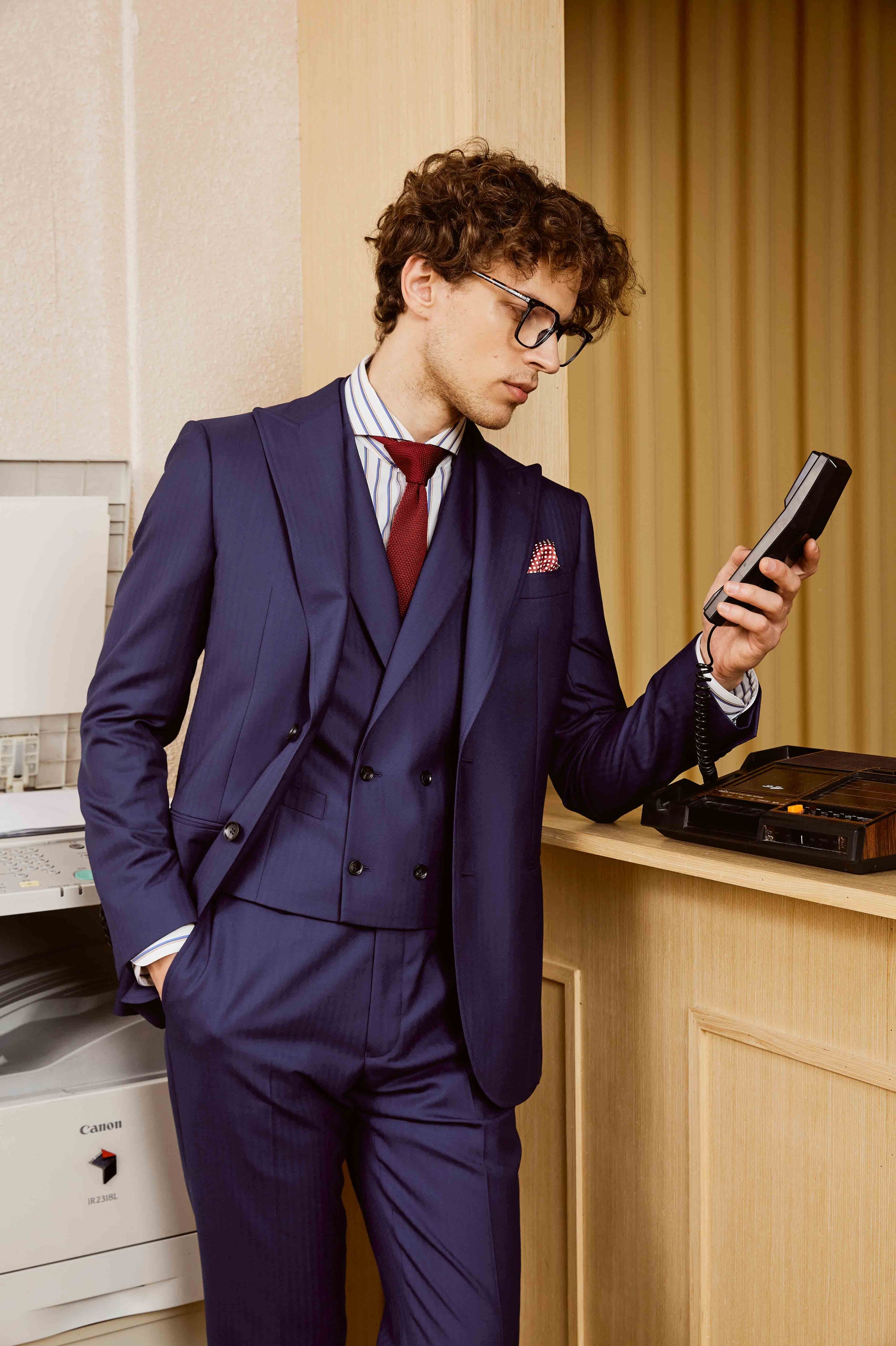 Dark Blue men Suit
