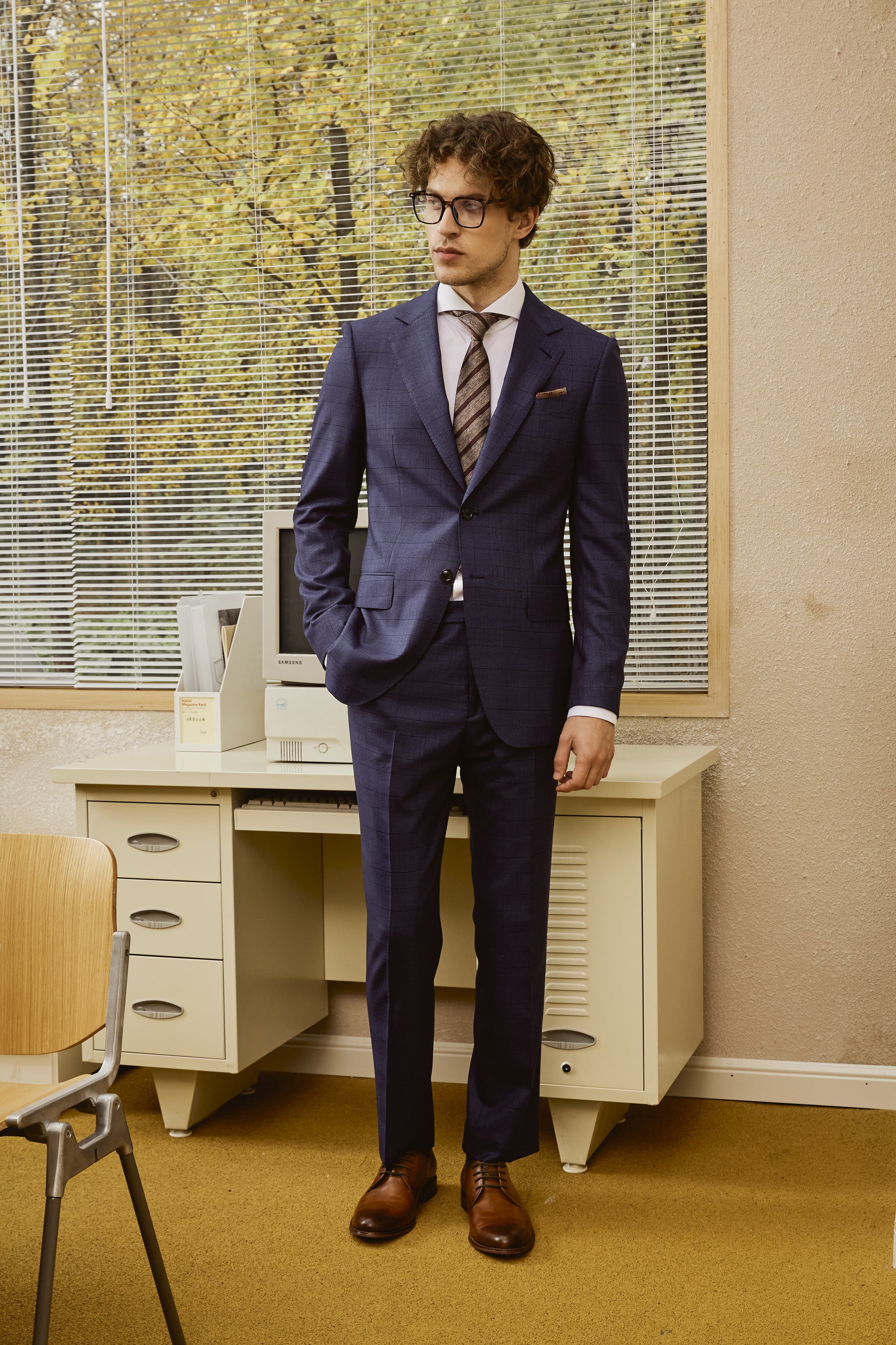  Blue  Men's suits