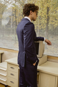  Blue Men's suit