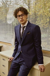  Blue Men's suit